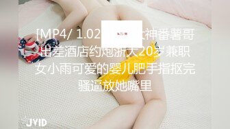 [MP4/ 1.02G] 91大神番薯哥出差酒店约炮浙大20岁兼职女小雨可爱的婴儿肥手指抠完骚逼放她嘴里