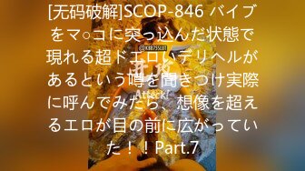 [无码破解]SCOP-846 バイブをマ○コに突っ込んだ状態で現れる超ドエロいデリヘルがあるという噂を聞きつけ実際に呼んでみたら、想像を超えるエロが目の前に広がっていた！！Part.7